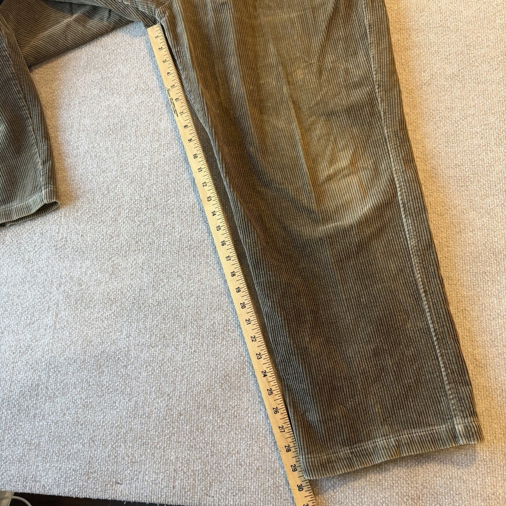 Vintage Woolrich Cotton Corduroy‎ Pants Men's 38x42 Dark Loden 1516 - Picture 4 of 9